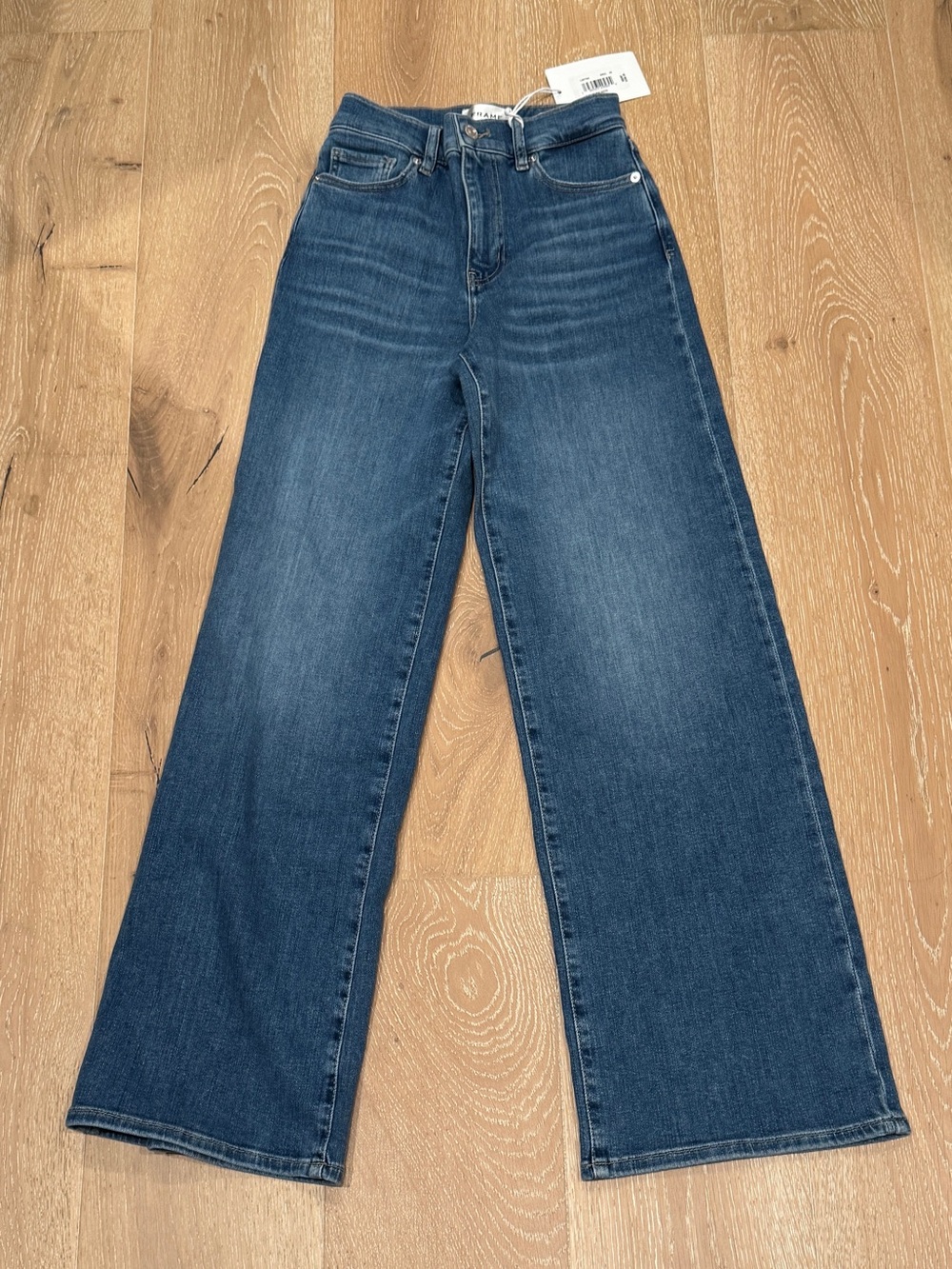 NWT Frame Le Slim Palazzo
Jeans in Drizzle, Size 25 - Picture 7 of 10